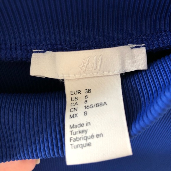 H&M Tight Royal Blue Dress - Picture 2 of 2